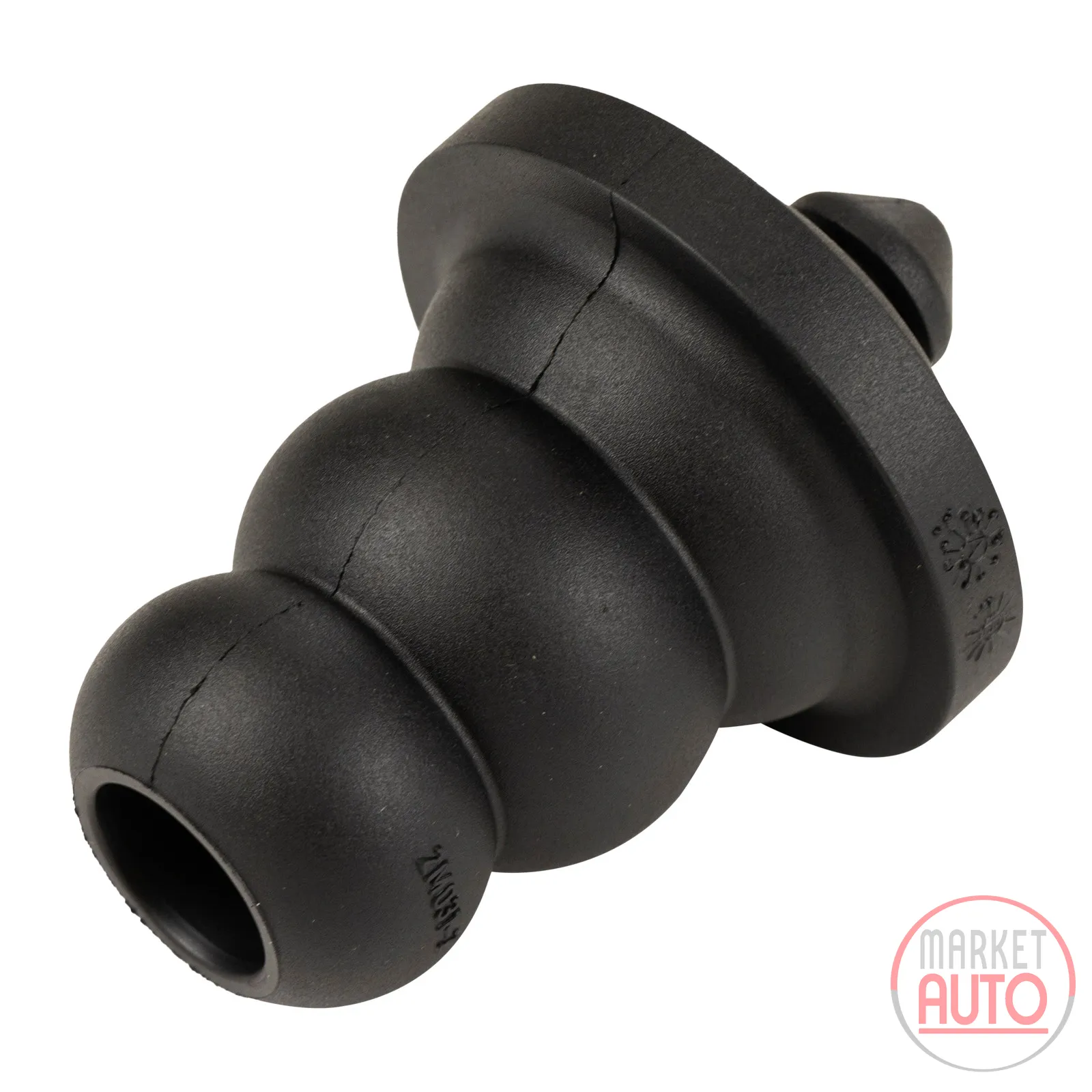 Rear axle stop rubber