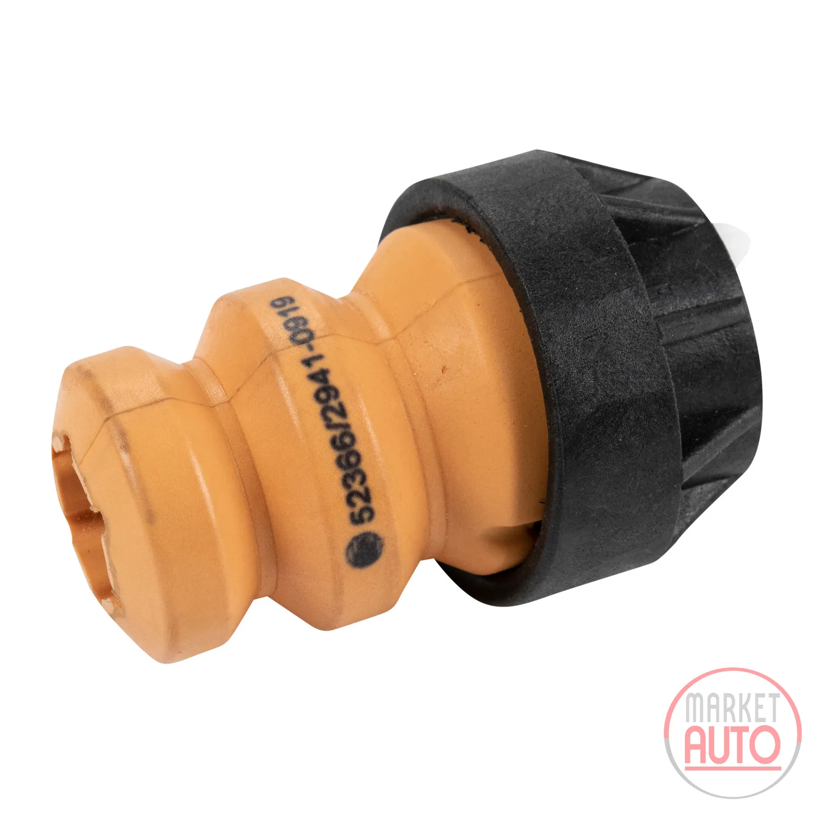 Rear axle stop rubber