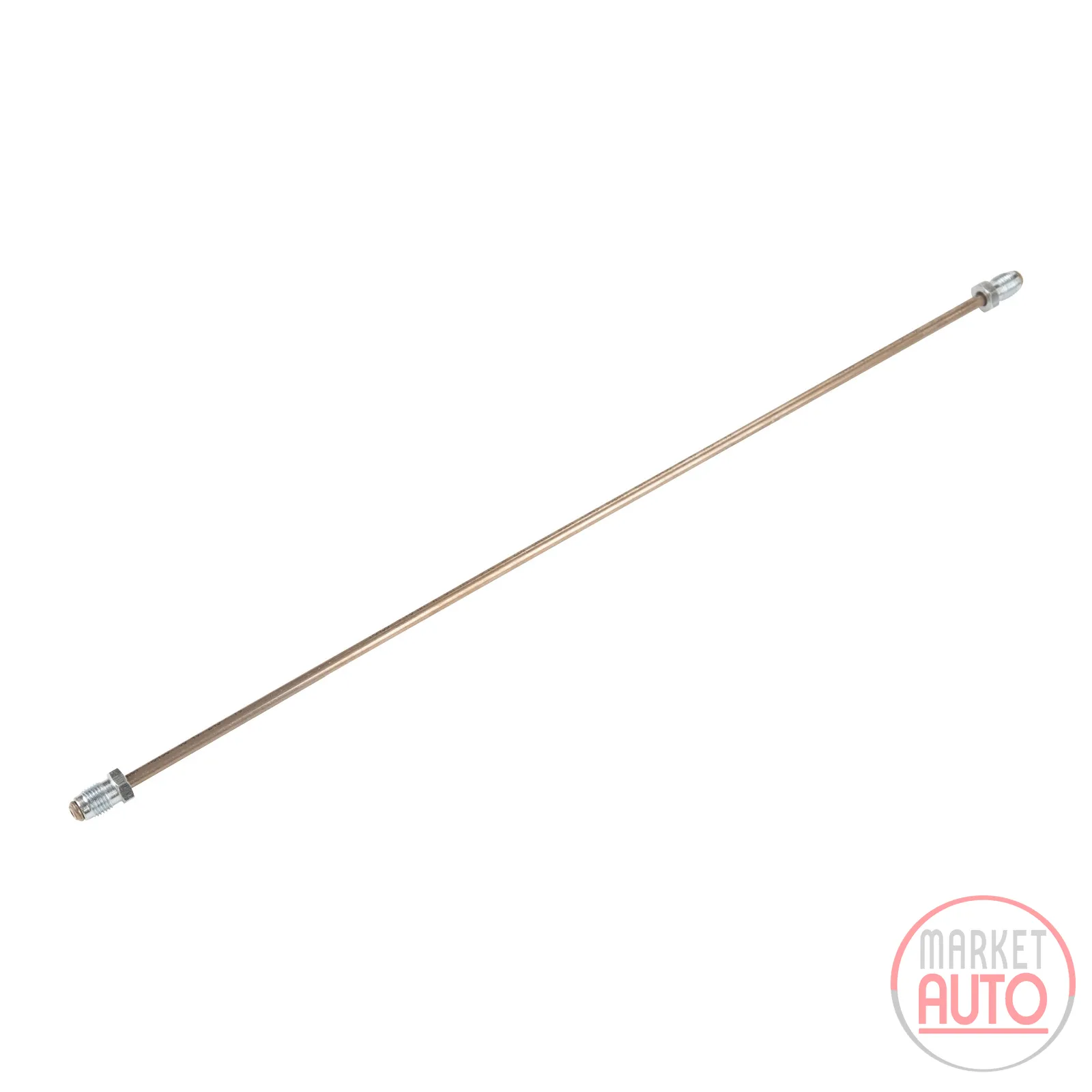 Brake line 390 mm 10 X 1 (copper-nickel)