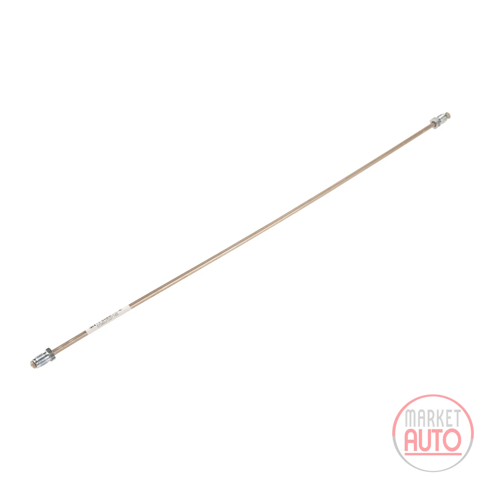 Brake line 480 mm rear left (copper-nickel)