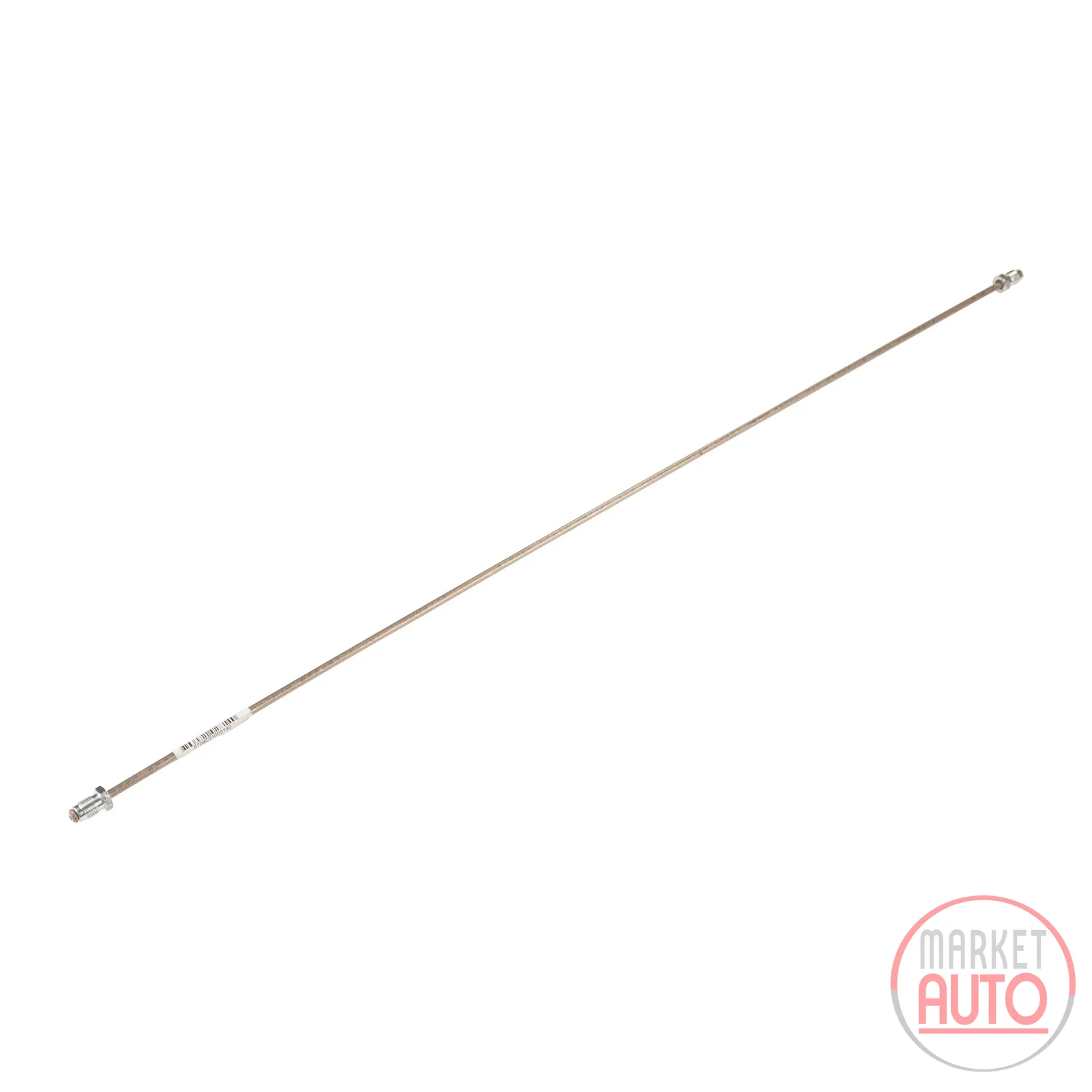 Brake line 650 mm rear left RBZ (copper-nickel)