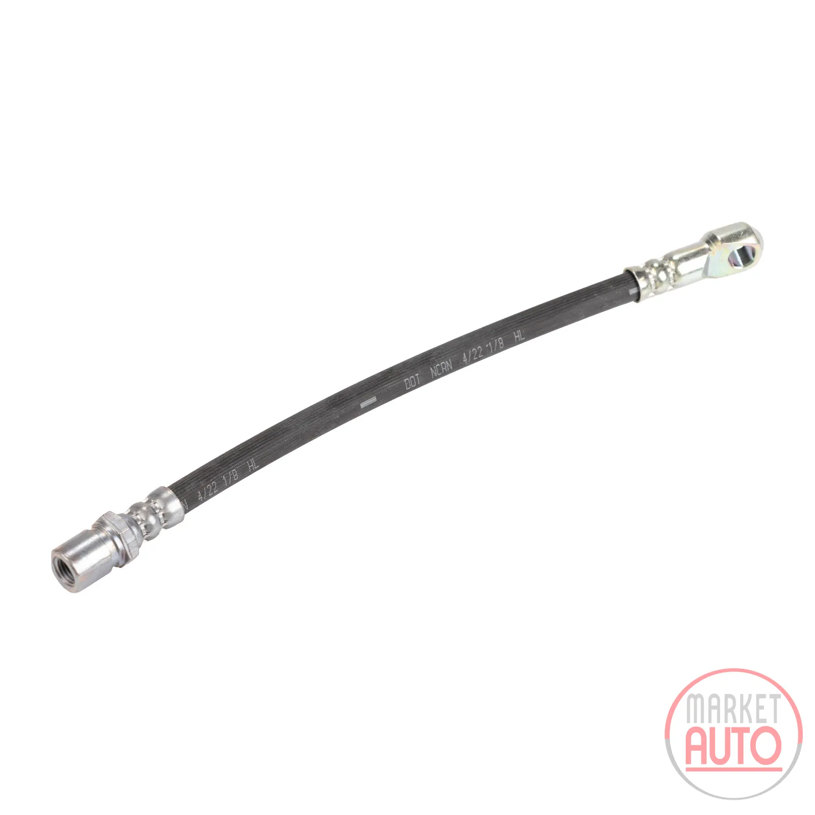 Brake hose front L=275 mm 1X M10X1.25 mm thread