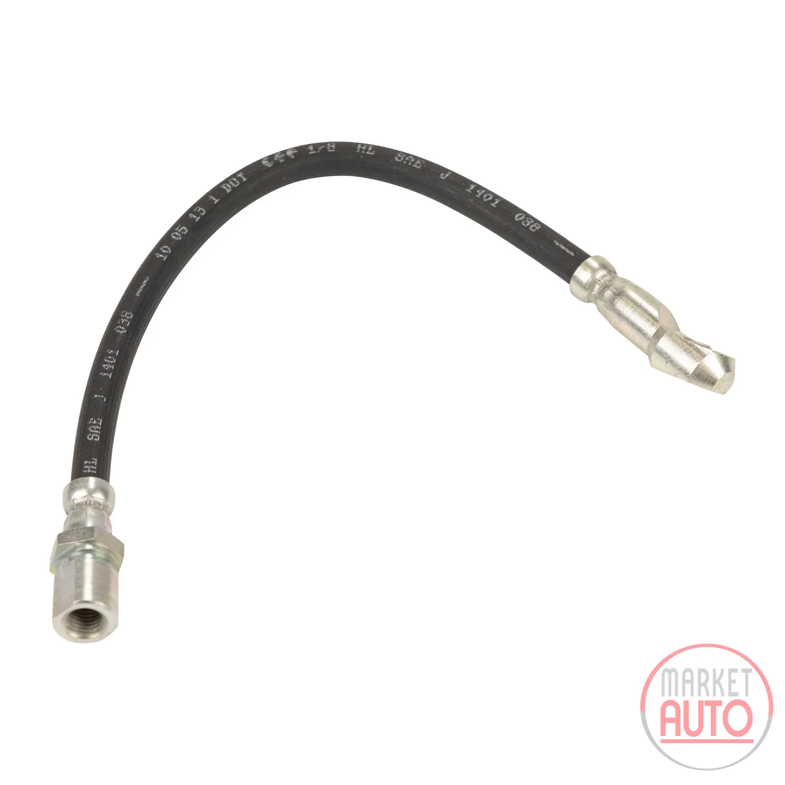 Brake hose front L=300 mm 1X M10X1.25 mm thread