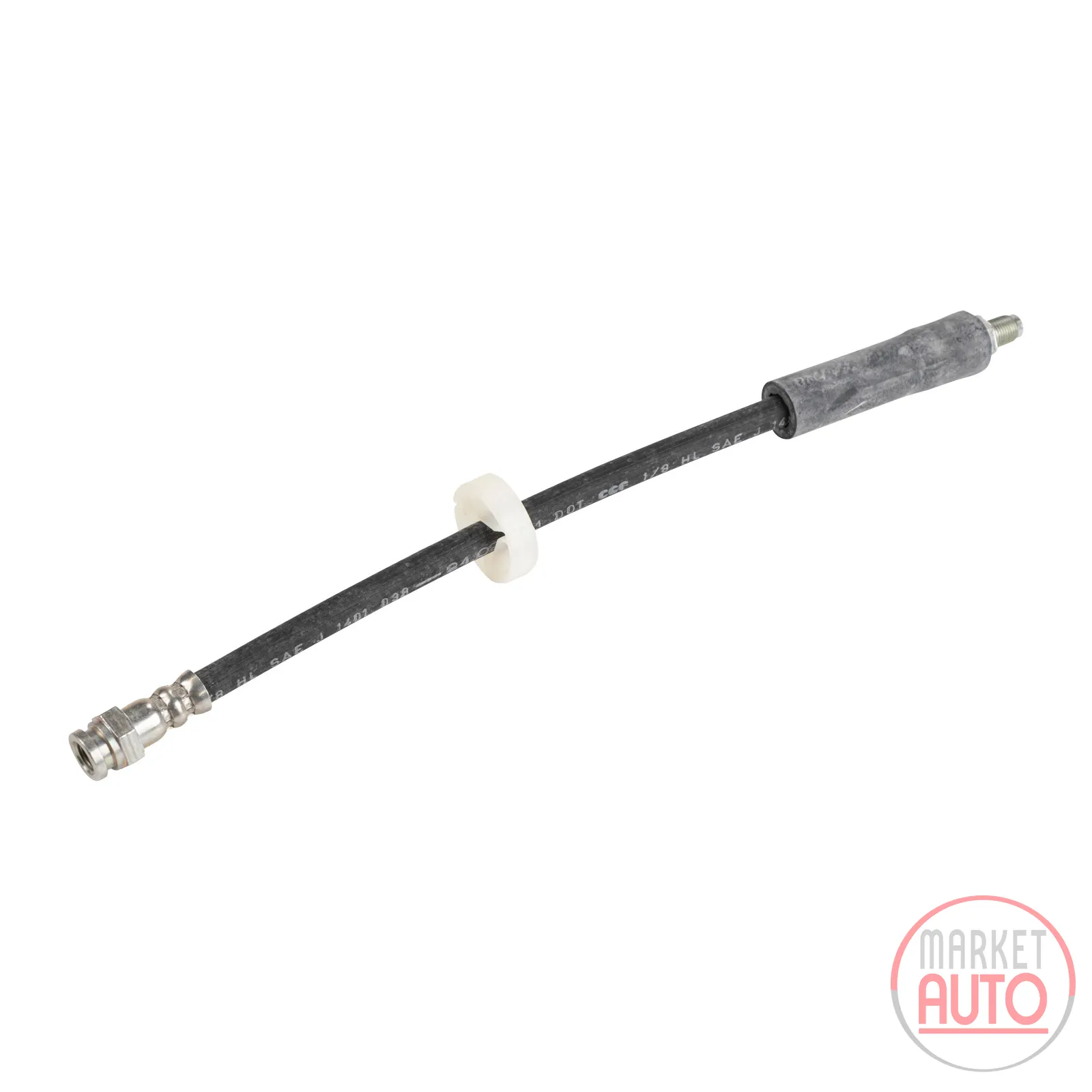 Brake hose rear middle L=350 mm 2X M10 X 1.00 mm thread