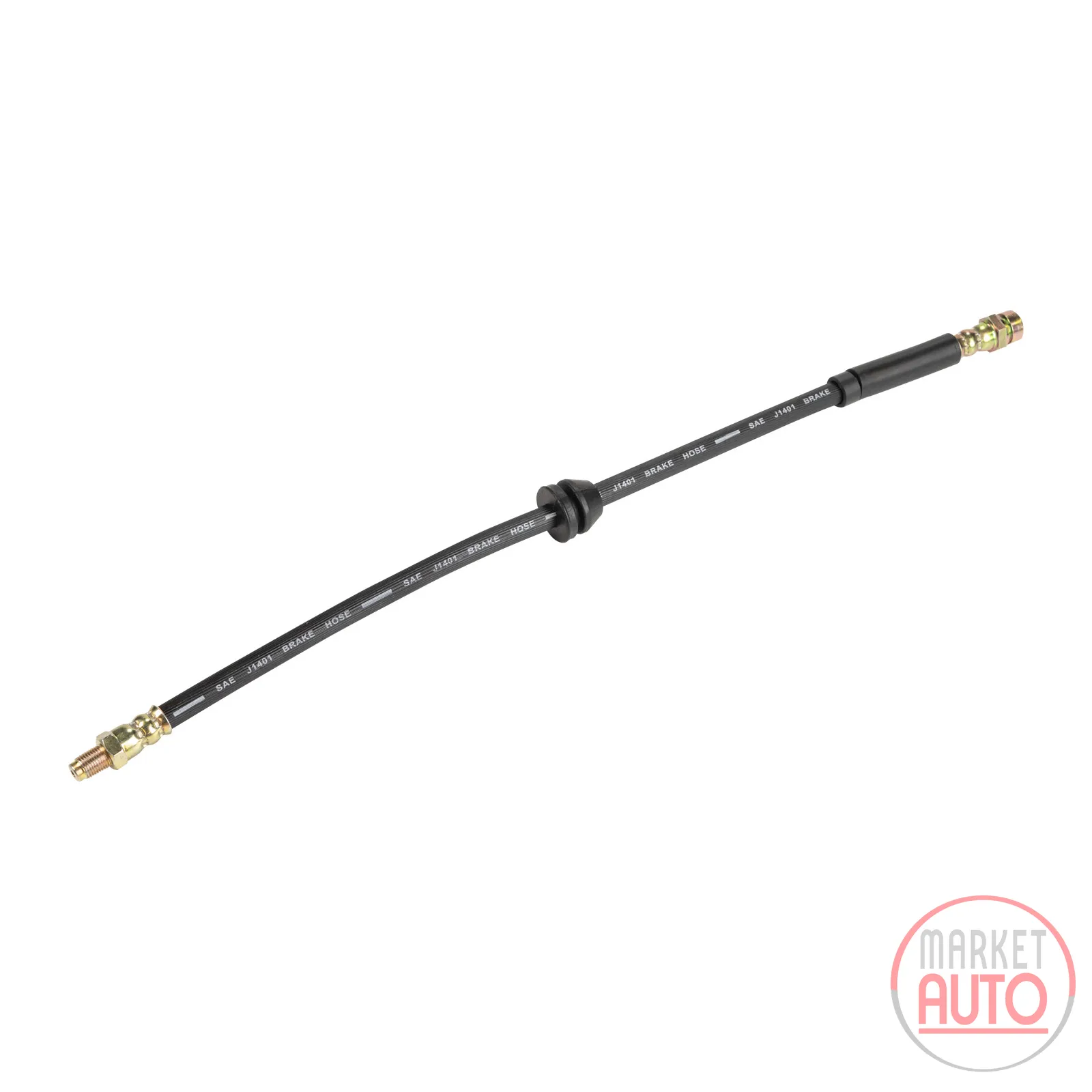 Brake hose front L=480 mm 2X M10 X 1.00 mm thread