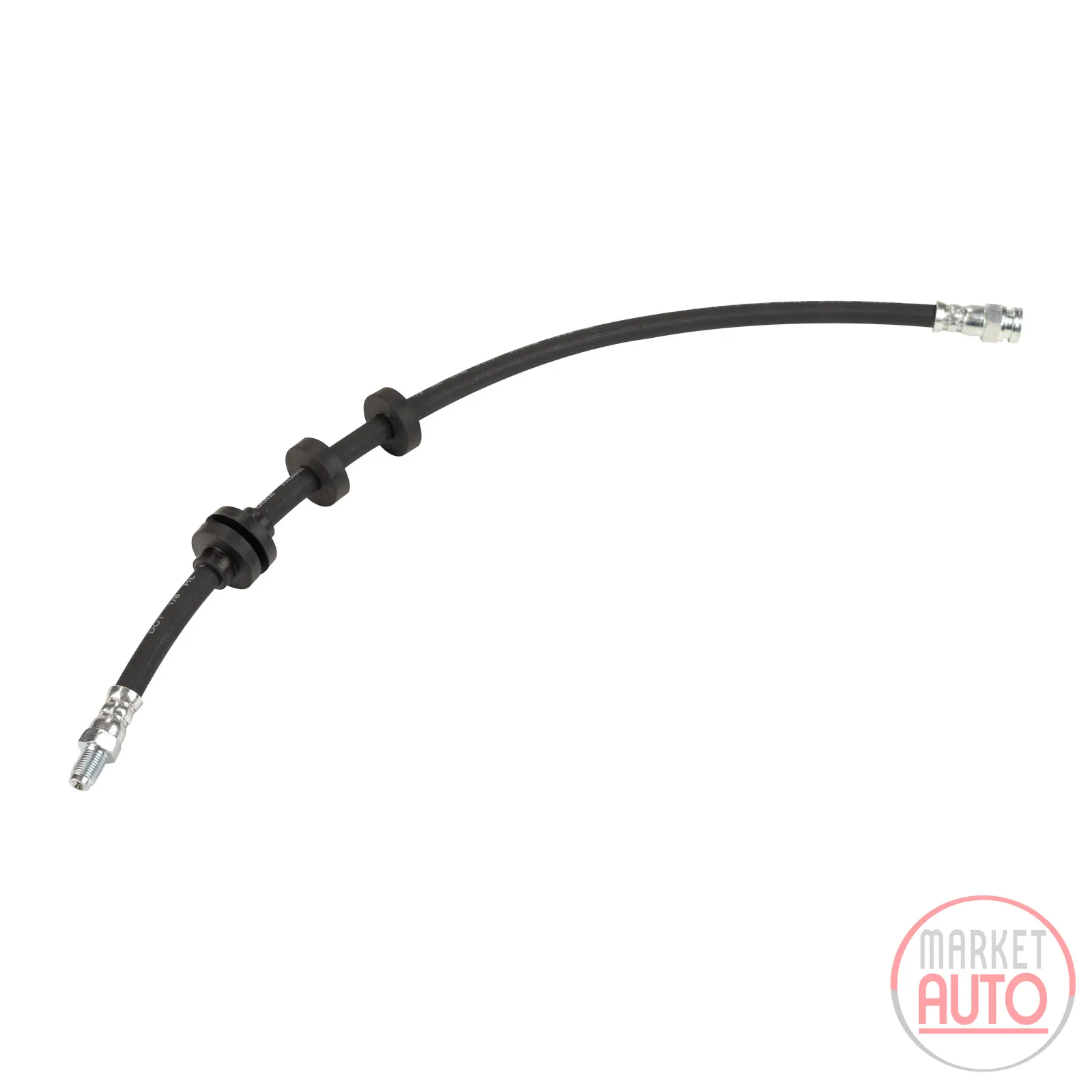 Brake hose front L=505 mm 2X M10 X 1.00 mm thread