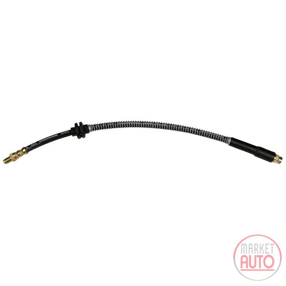 Brake hose front L=490 mm 2X M10 X 1.00 mm thread