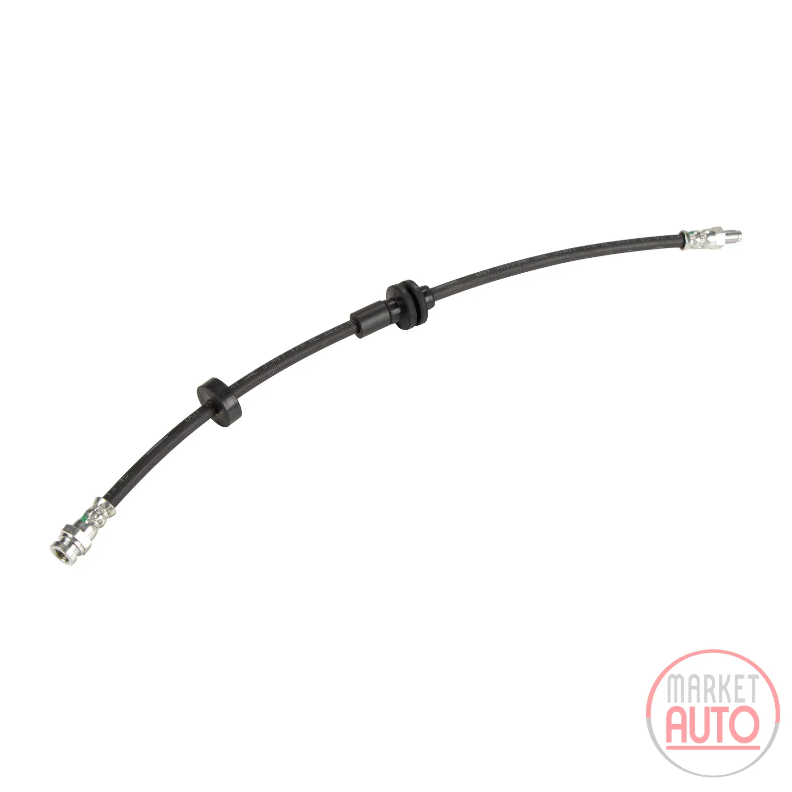 Brake hose front L=515 mm 2X M10 X 1.00 mm thread