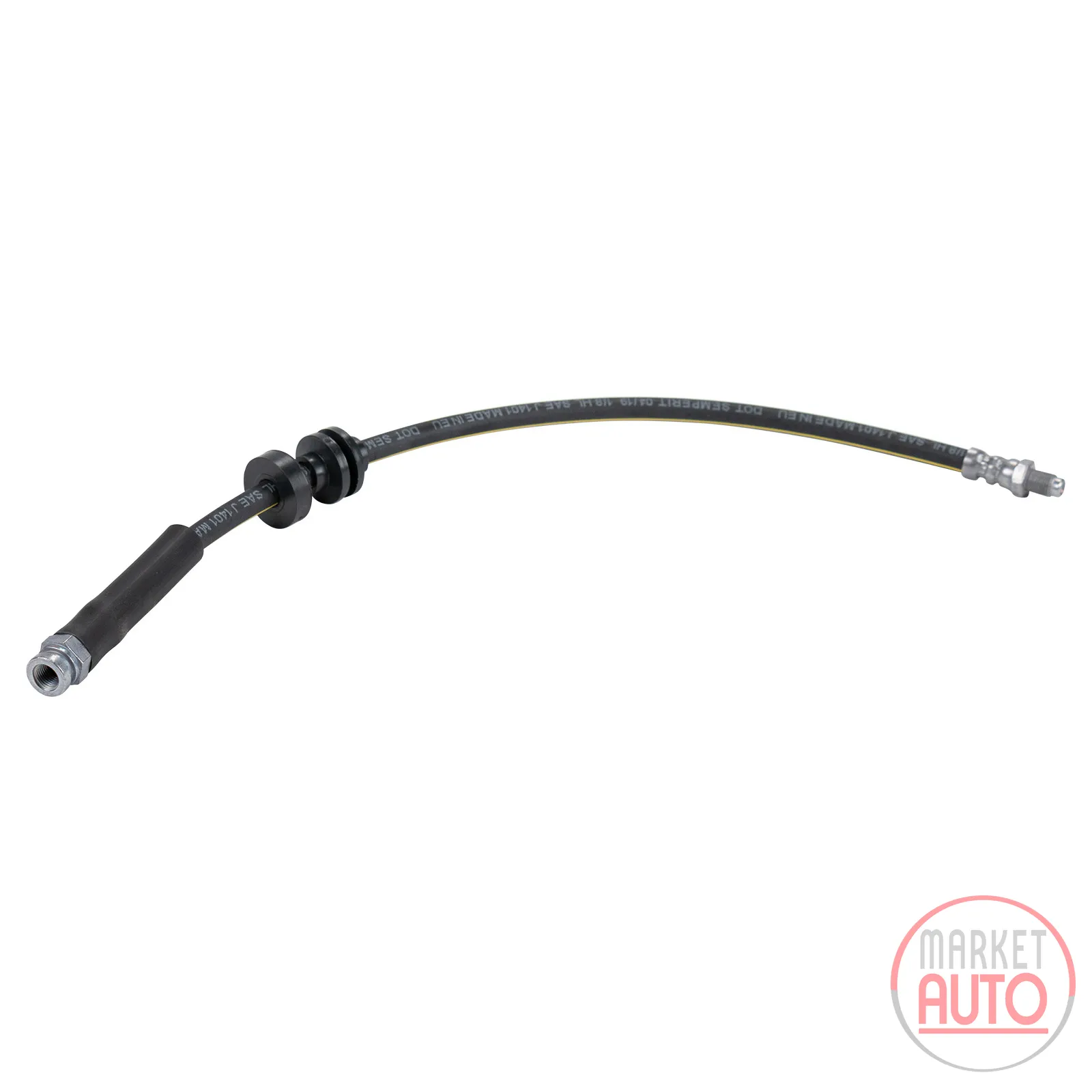 Brake hose front L=430 2X M10 X 1.00 mm thread