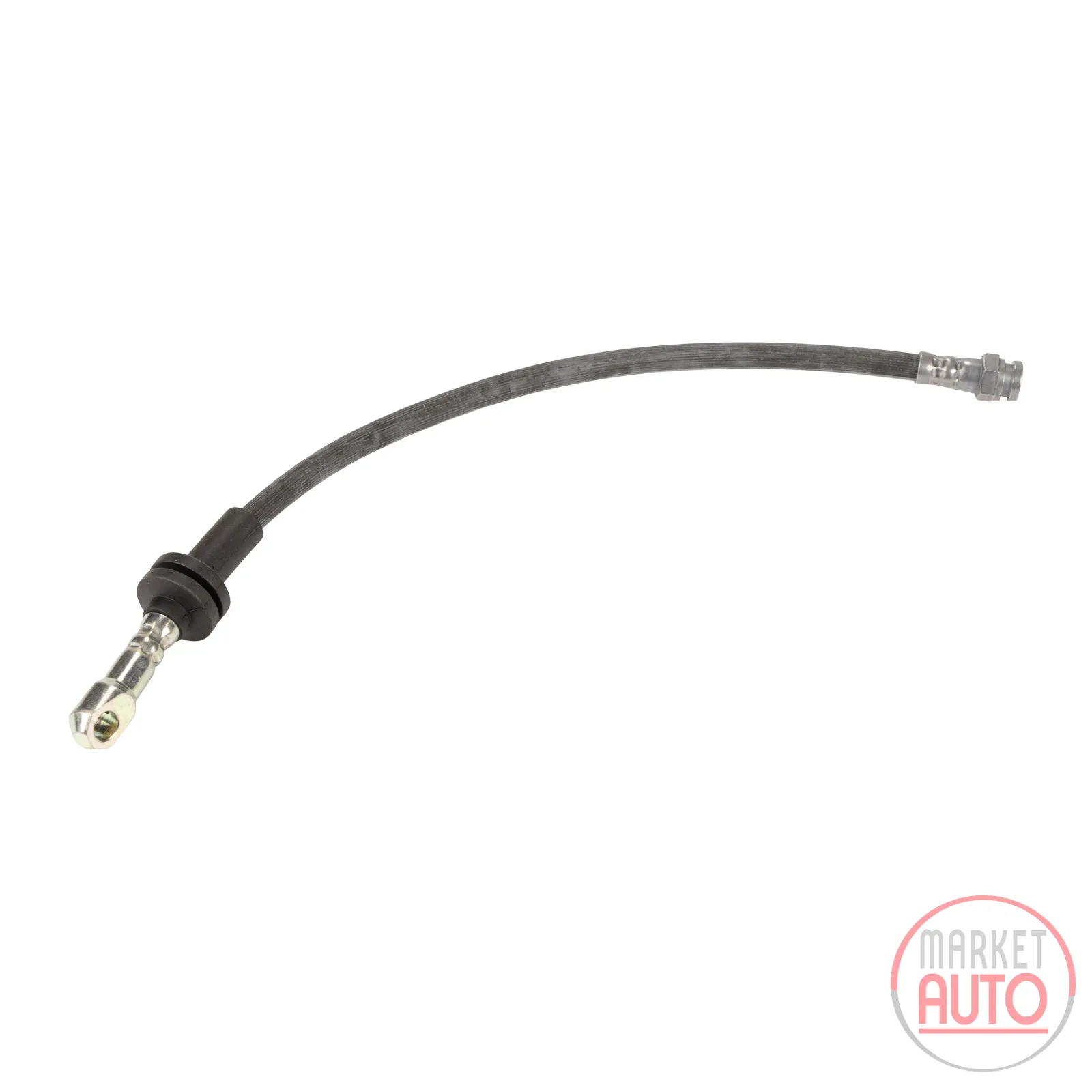 Brake hose rear L=410 1X M10 X 1.00 mm thread