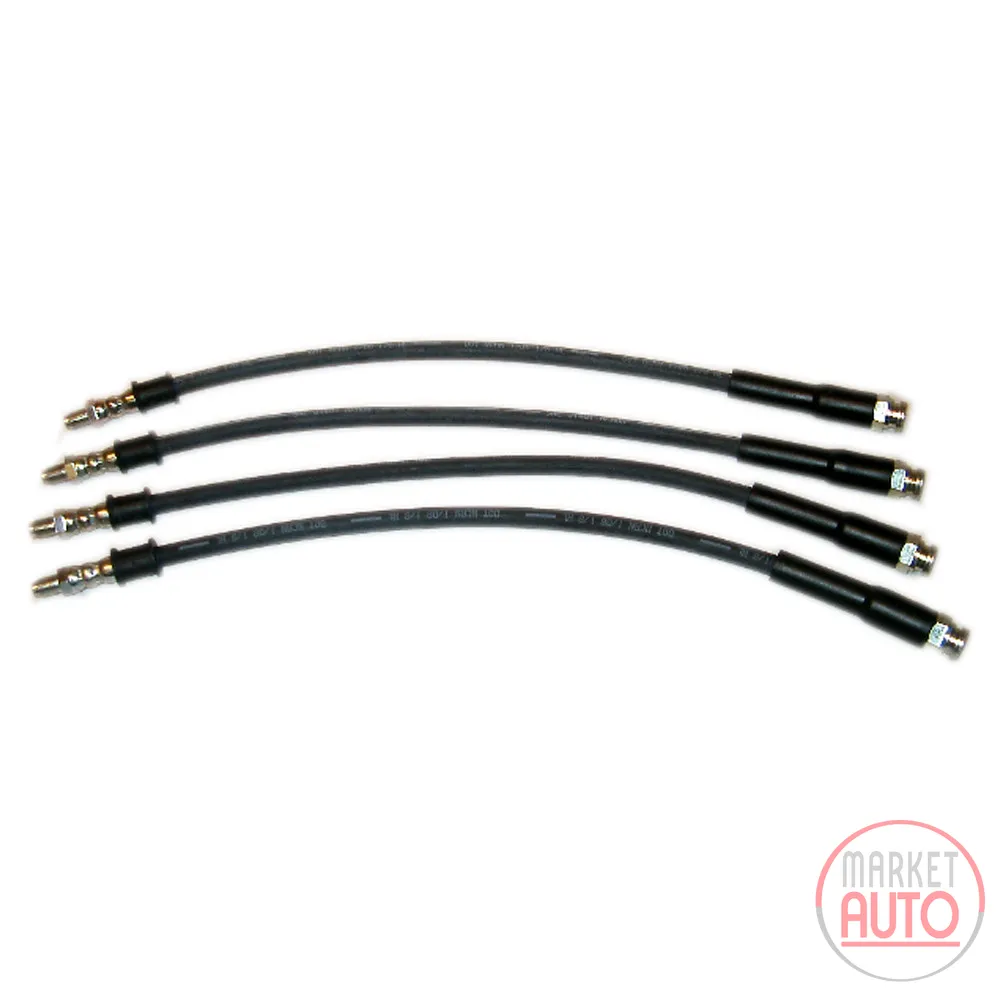 Set of front brake hoses