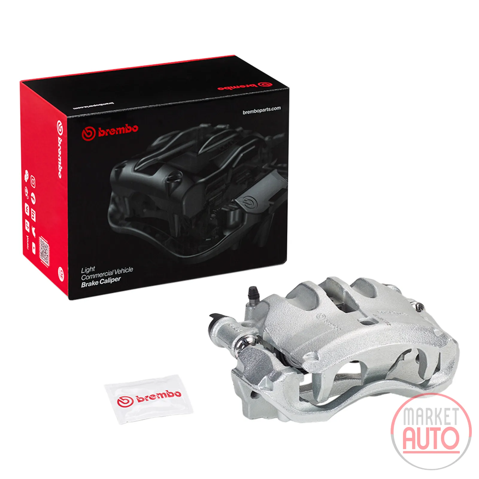 Brembo front left brake caliper, new part