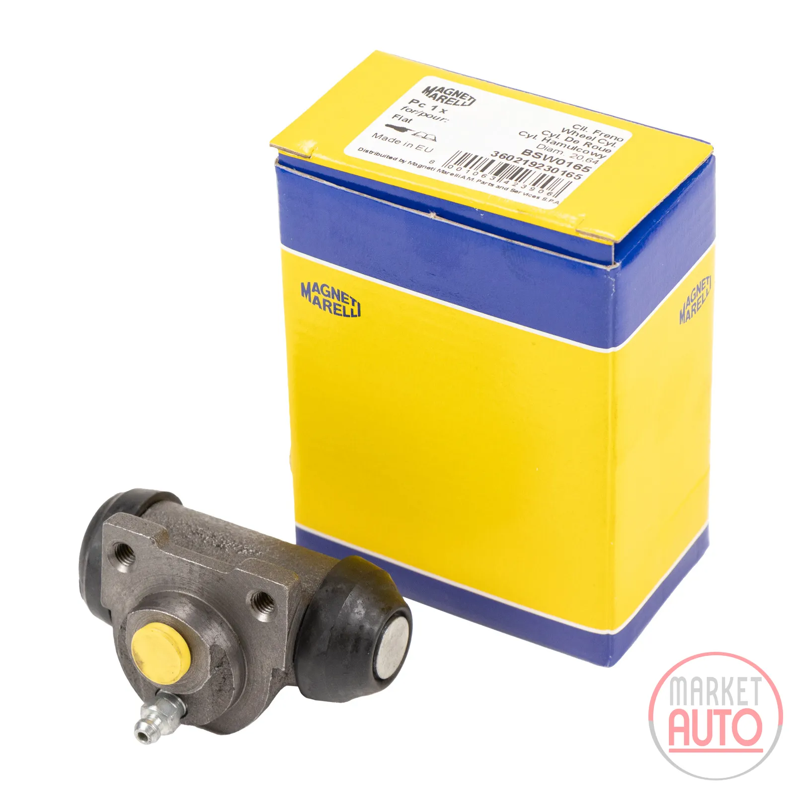 Wheel brake cylinder Magneti Marelli 20.64 mm (Bendix system) + ABS)