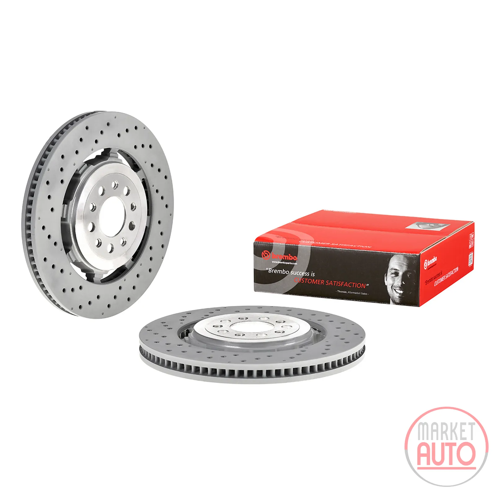 Front brake disc Brembo brake