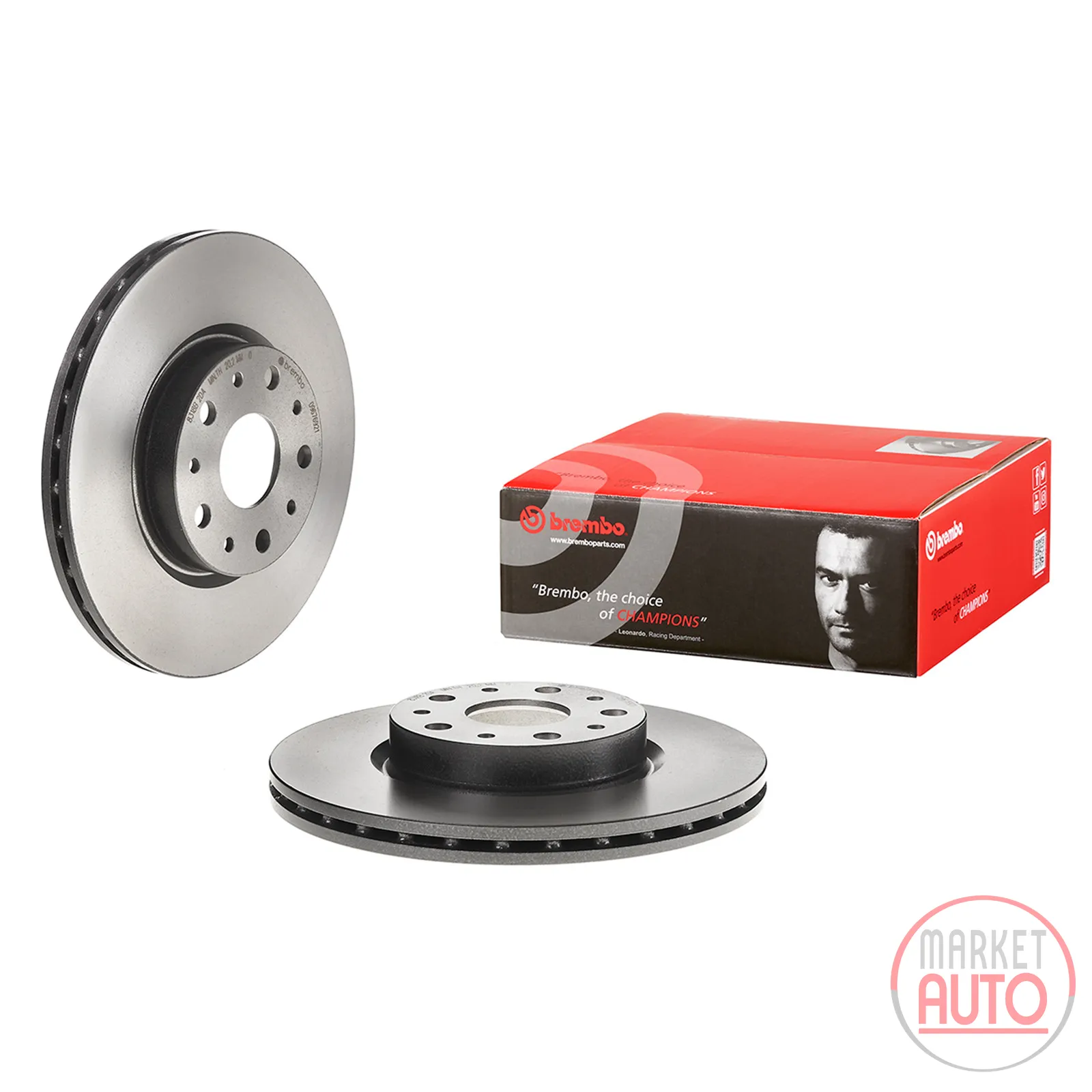 Rear brake disc