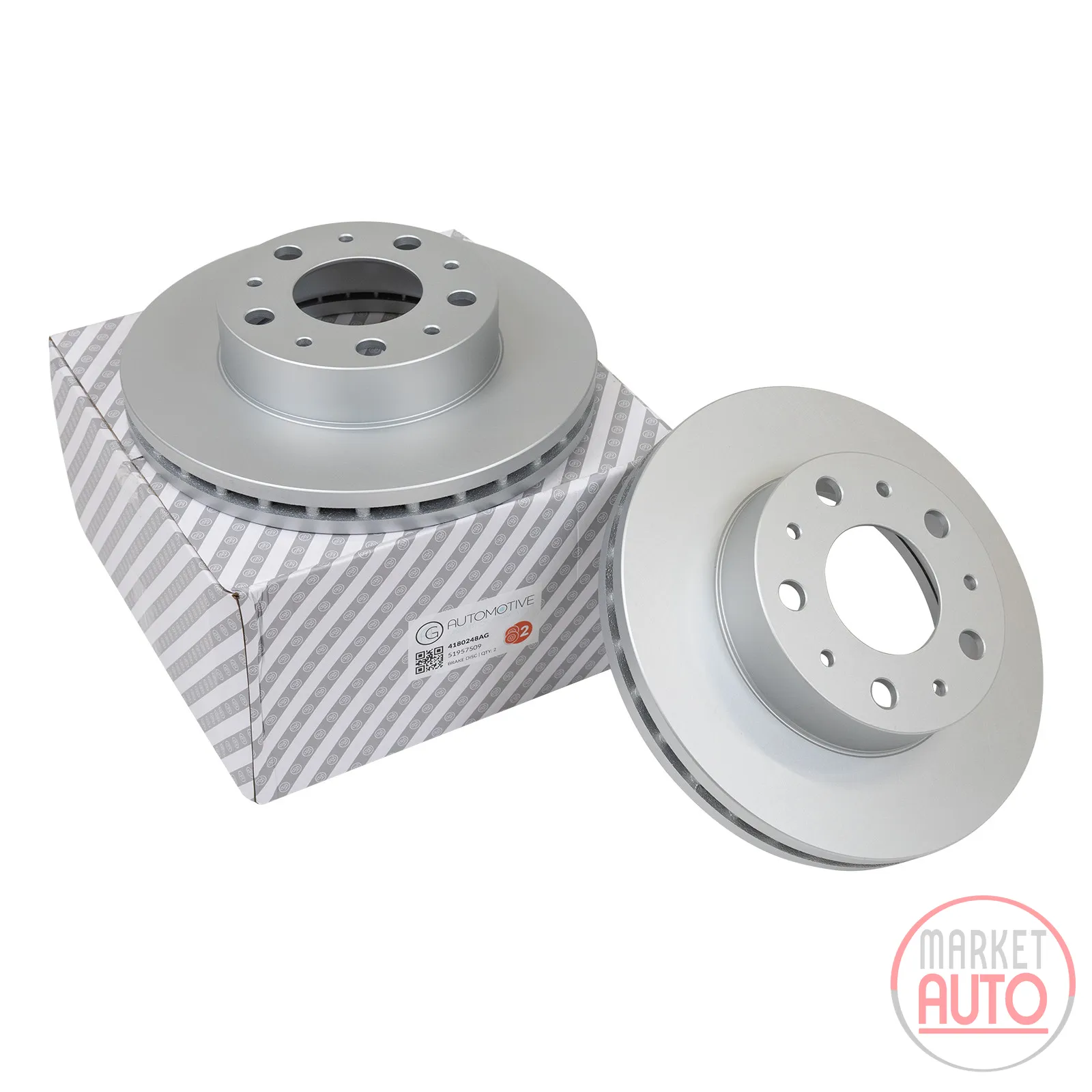 Front brake disc ventilated 300 D=32 mm