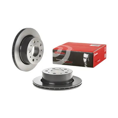 Rear brake disc ventilated coated Brembo 300 D=22 mm