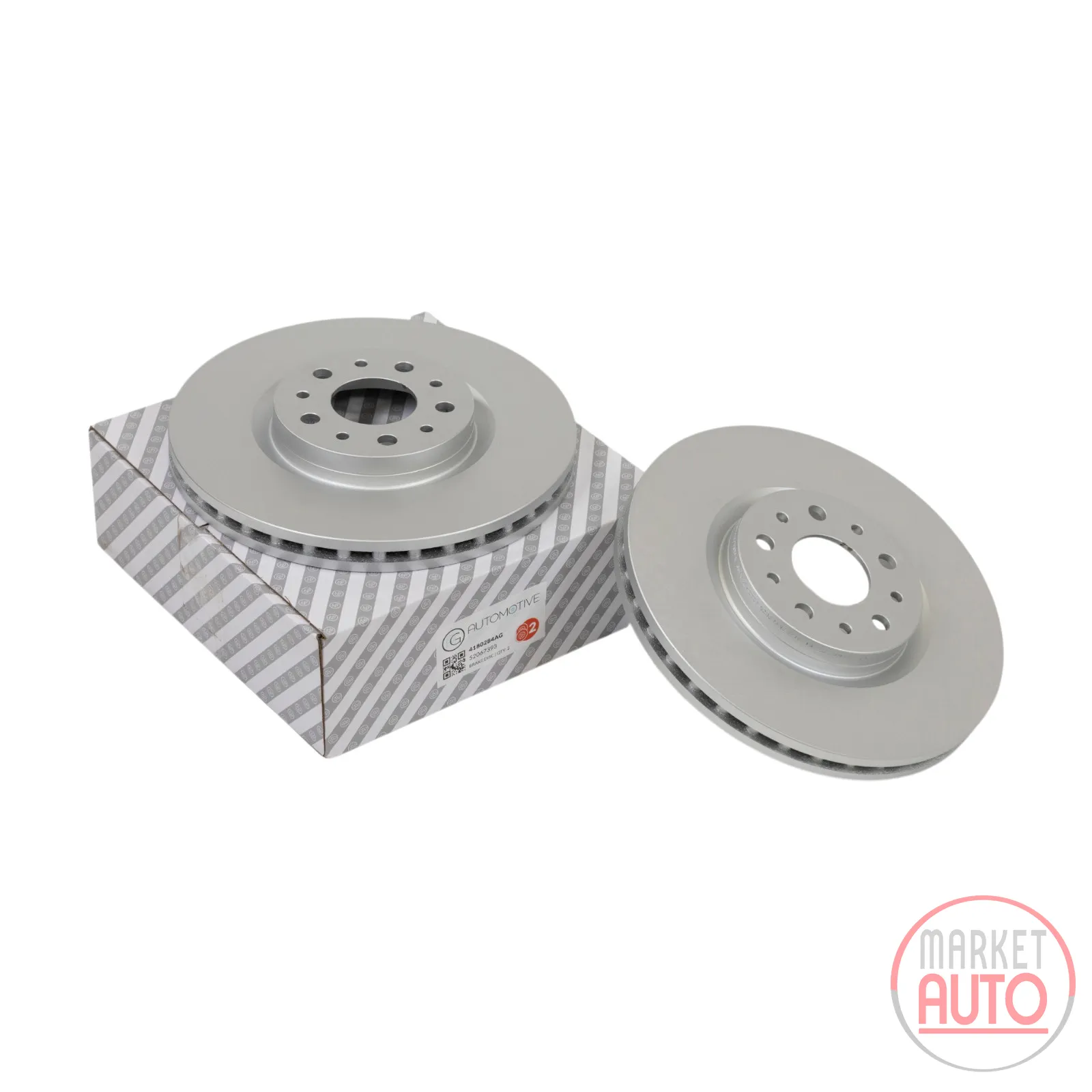 Front brake disc Zimmermann coated ventilated 281 O