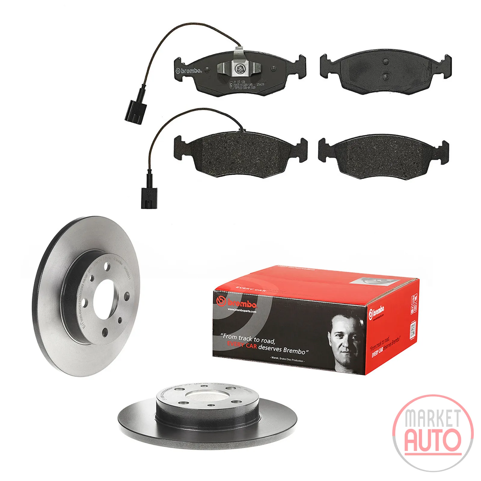 Front brake kit