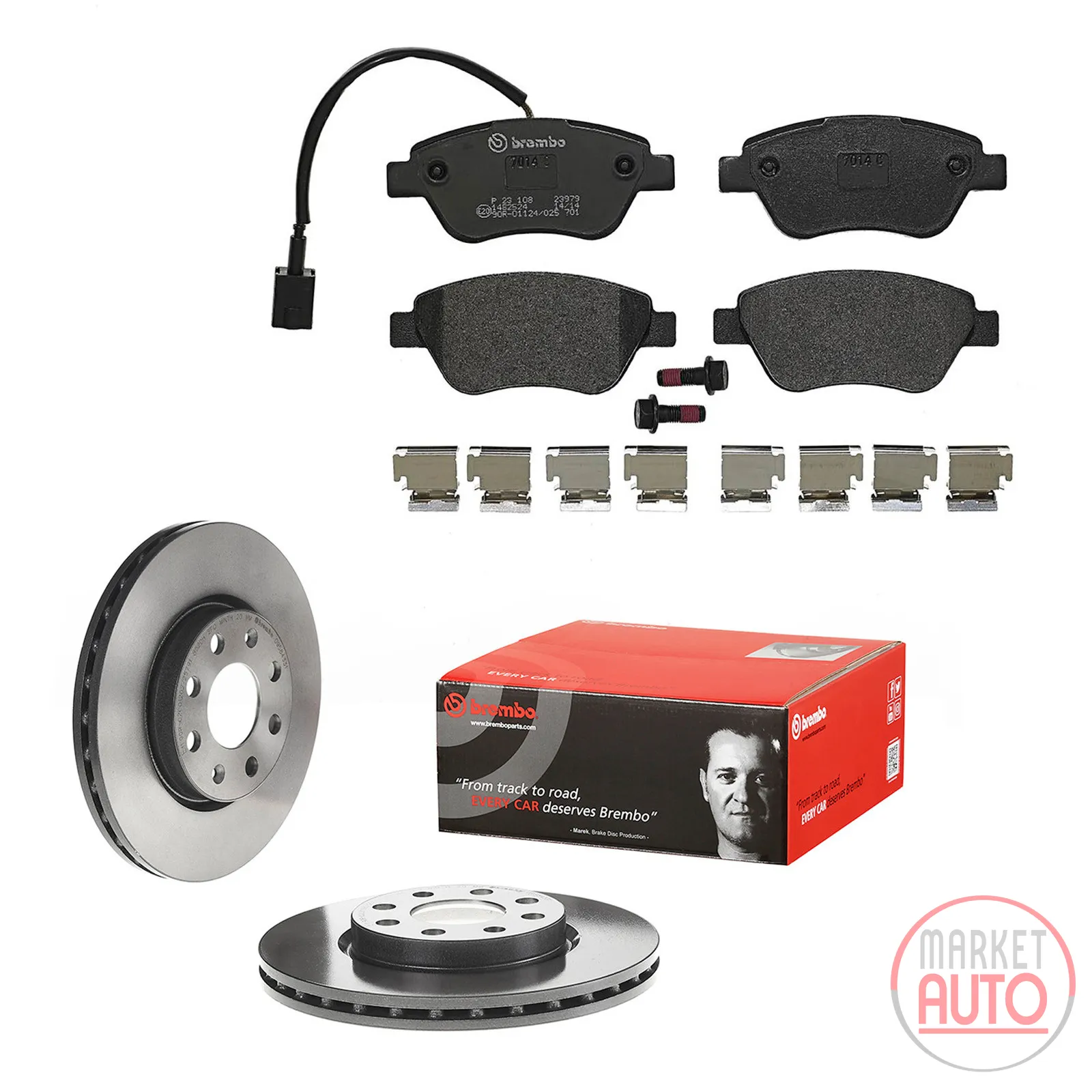 Front brake kit