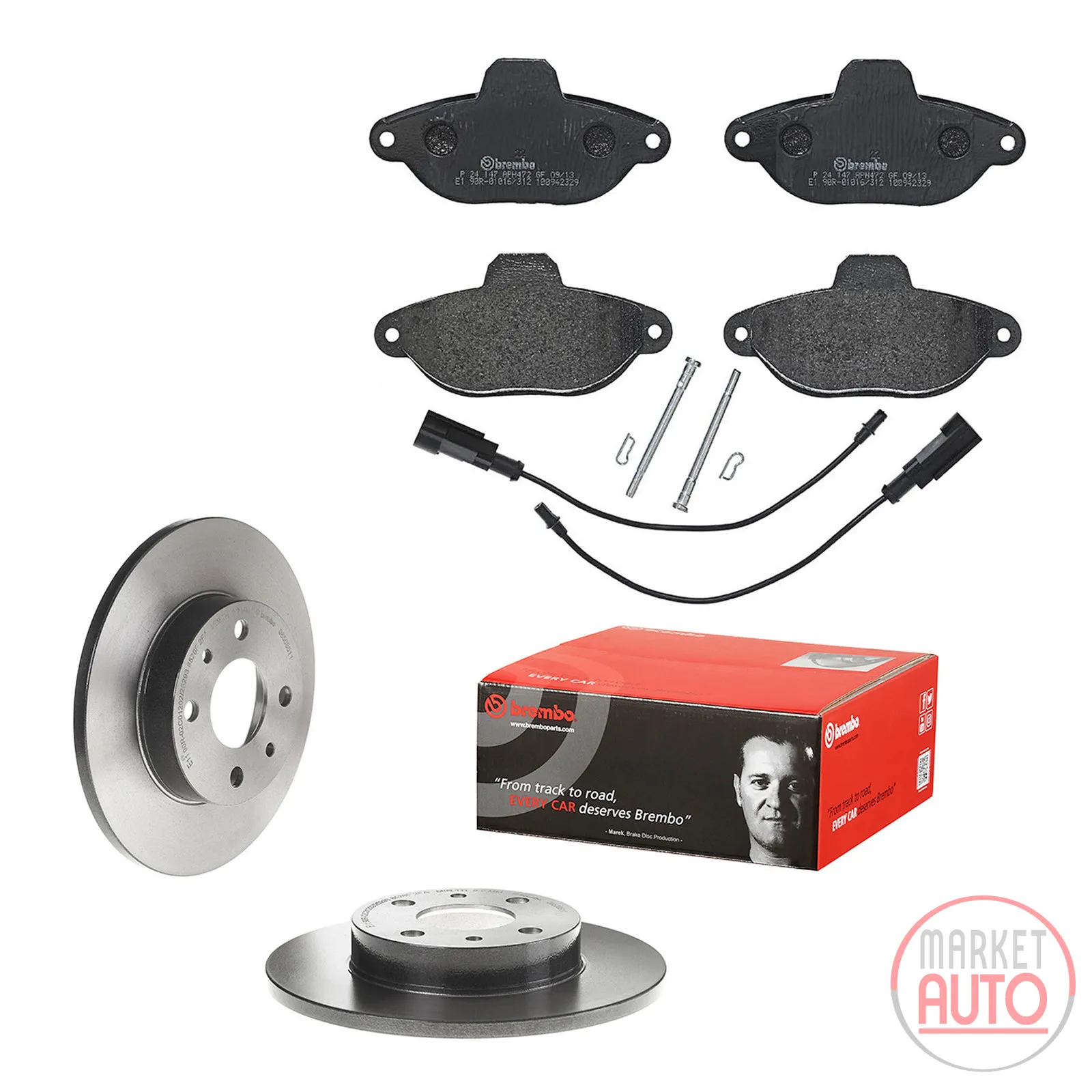 Front brake kit