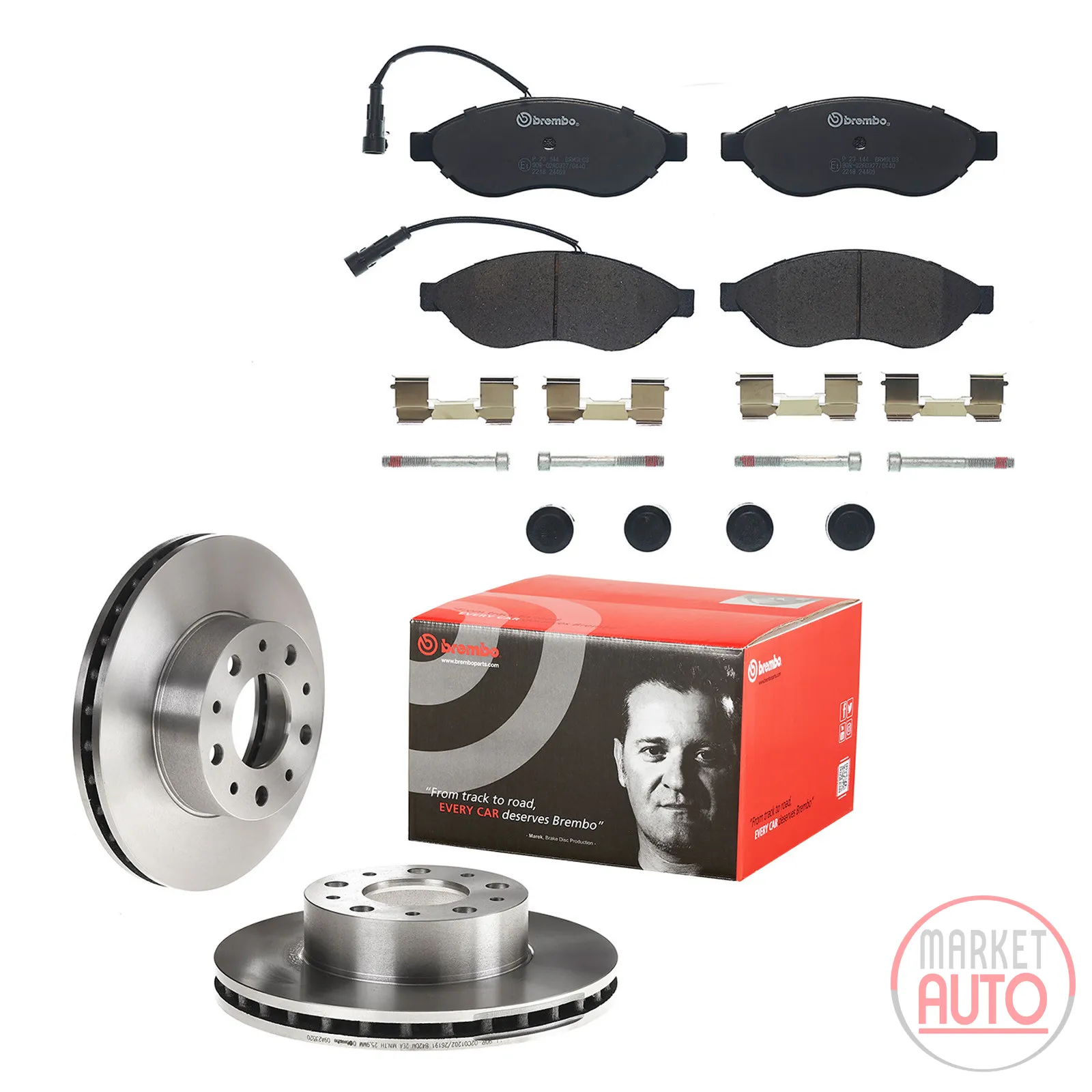 Front brake kit