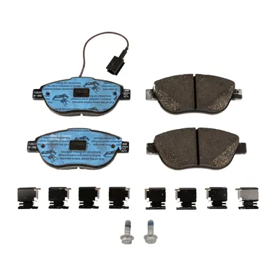 Front brake pads (with 1 warning contact)