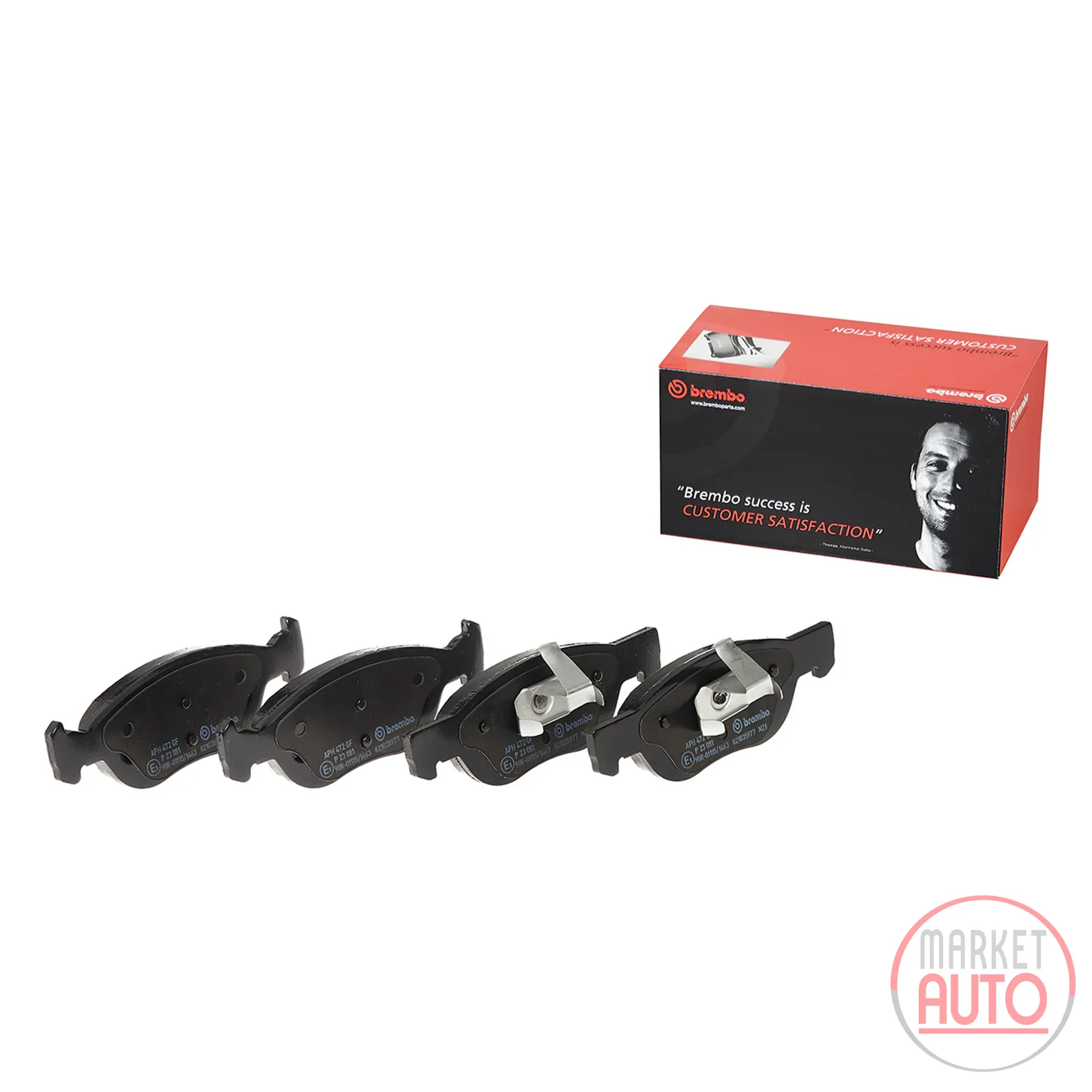 Front brake pads