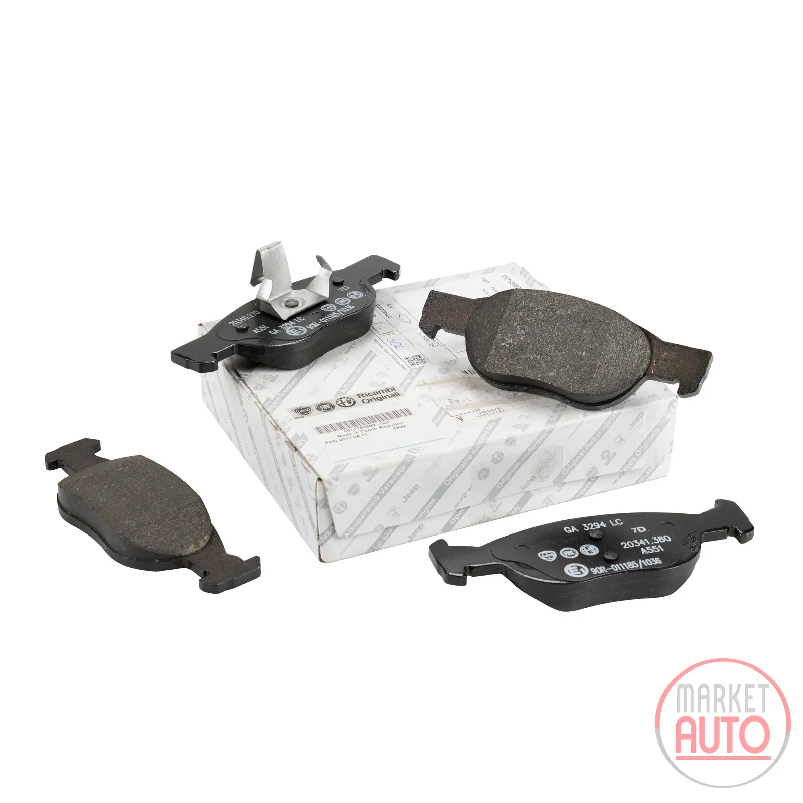 Front brake pads