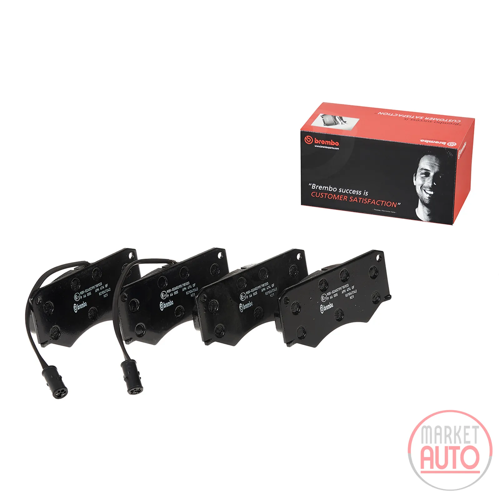 Front brake pads