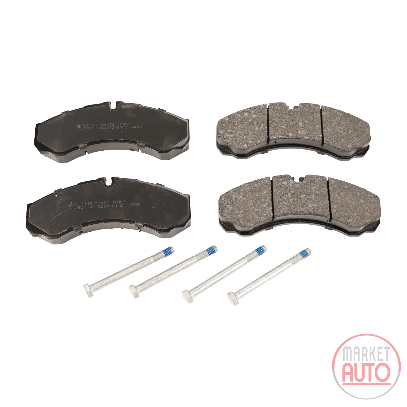 Brake pads front &, rear Brembo brake system C Model