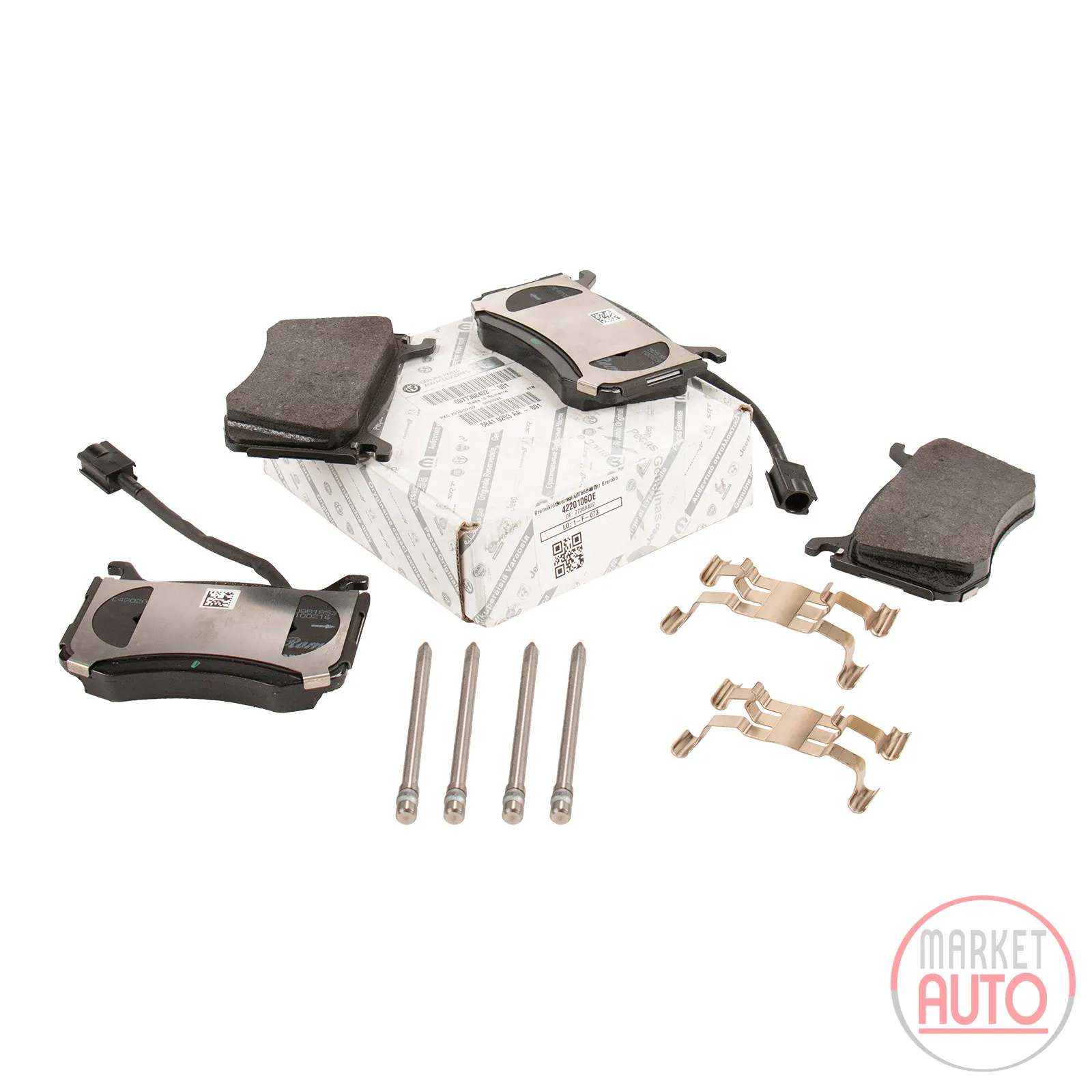 Brake pads original front for Brembo brake (77368402)