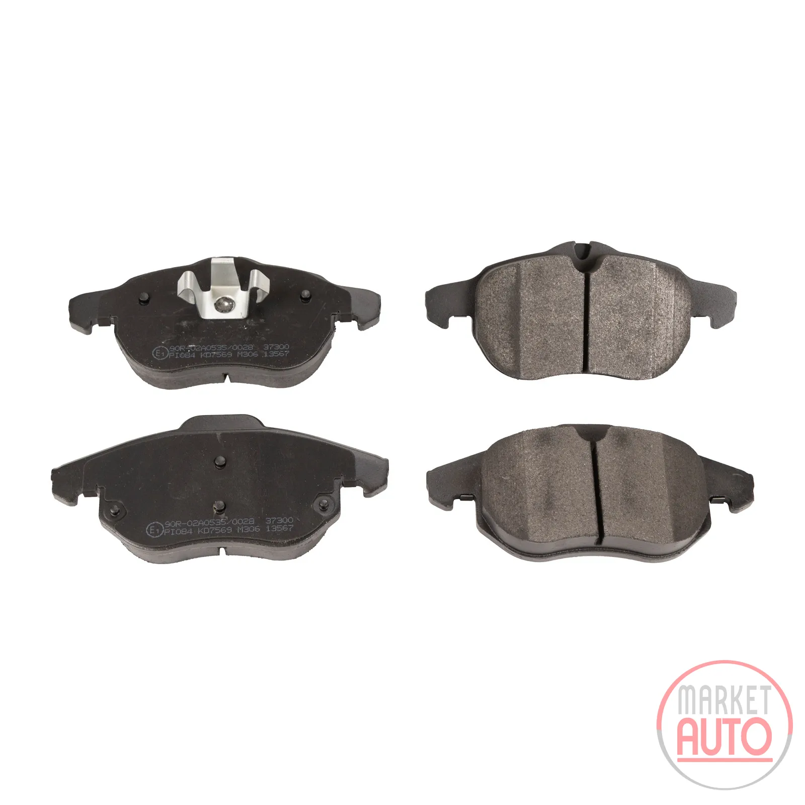 Front brake pads
