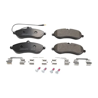 Front brake pads with accessories Brembo