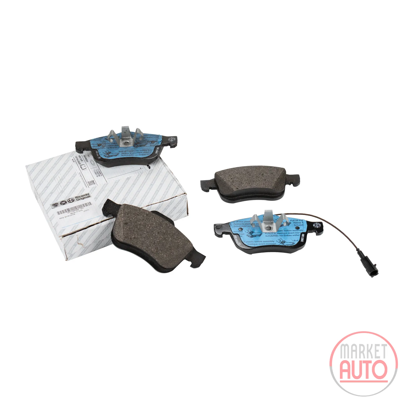 Front brake pads