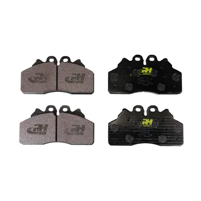 Brake pad set rear axle