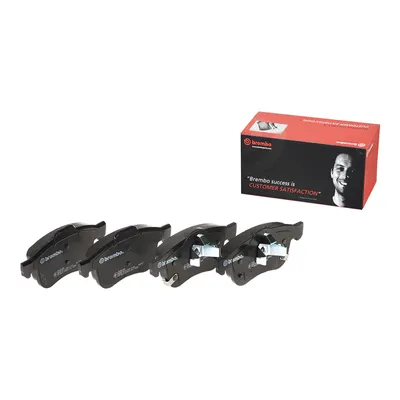 Brake pad set, disc brake front