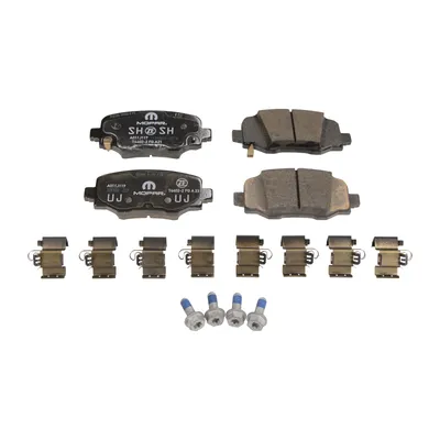 Rear brake pads