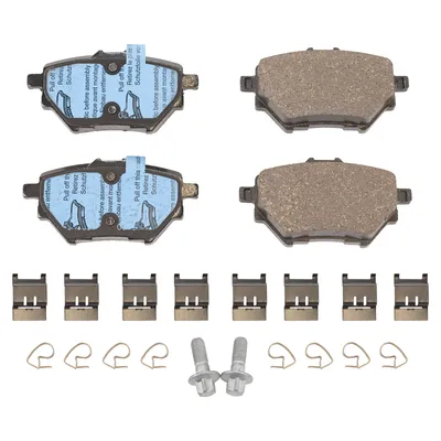 Rear brake pads