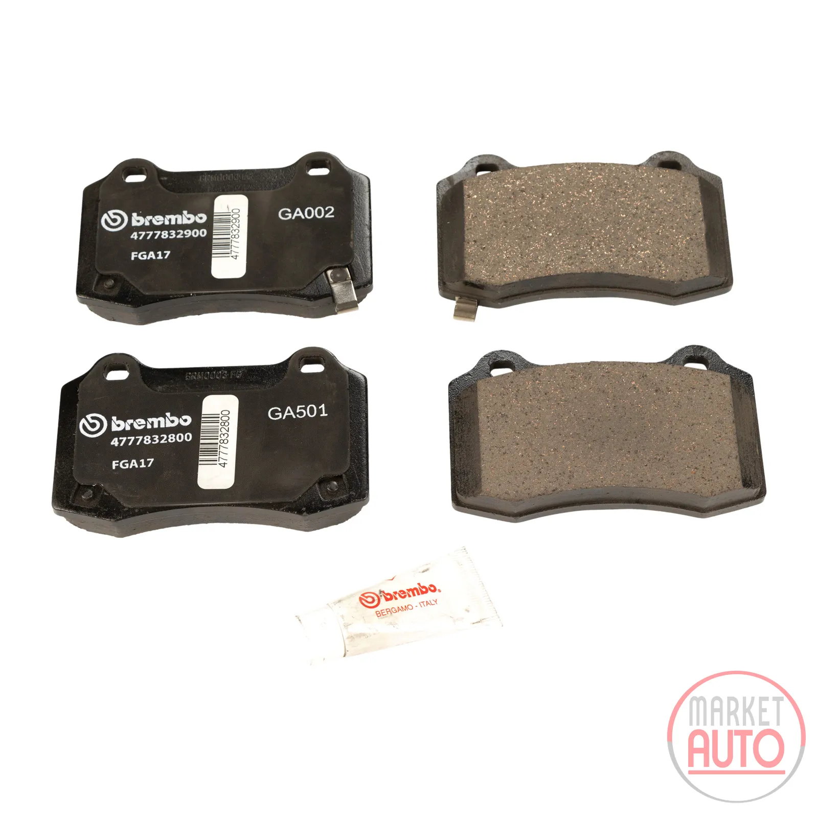 Rear brake pads