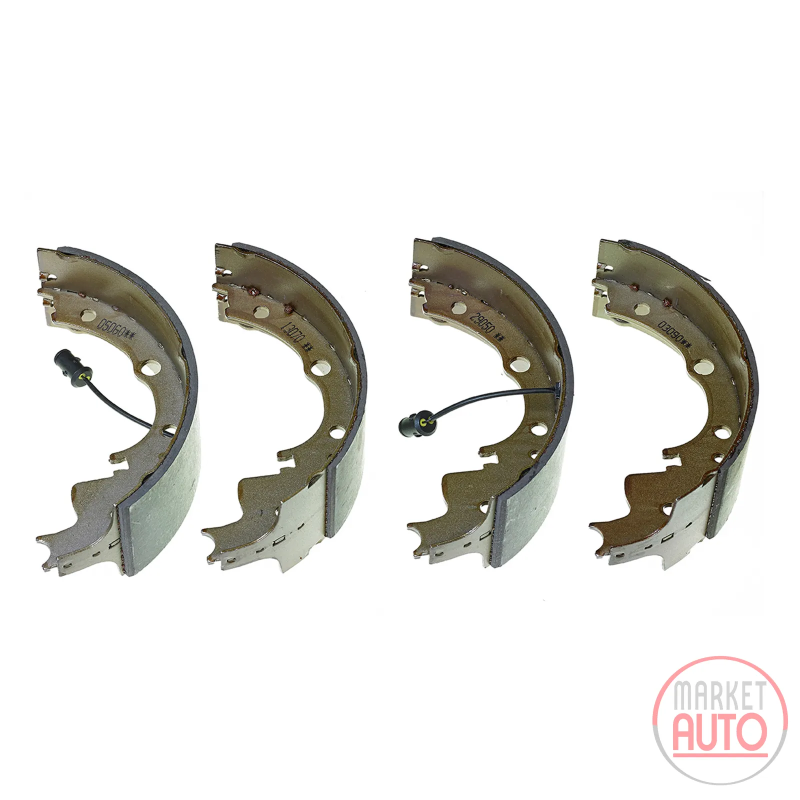 Brake shoe set rear drum brake BREMBO