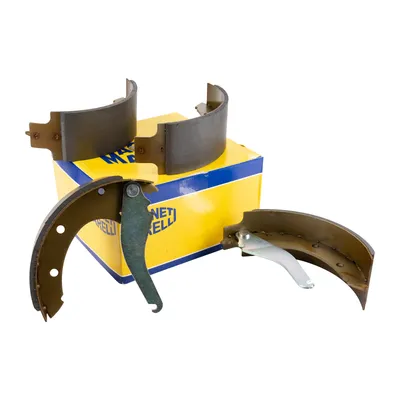 Brake shoe set rear drum brake Magneti Marelli