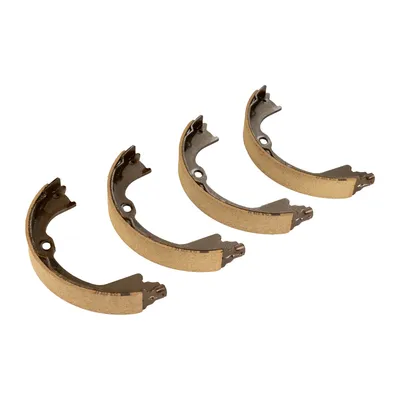 Brake shoe set for parking brake