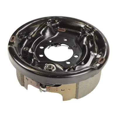 Brake kit with anchor plate rear right