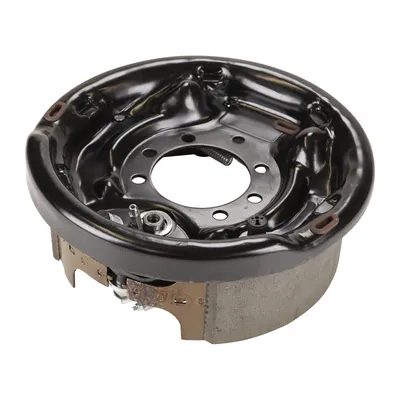 Brake kit with anchor plate rear left