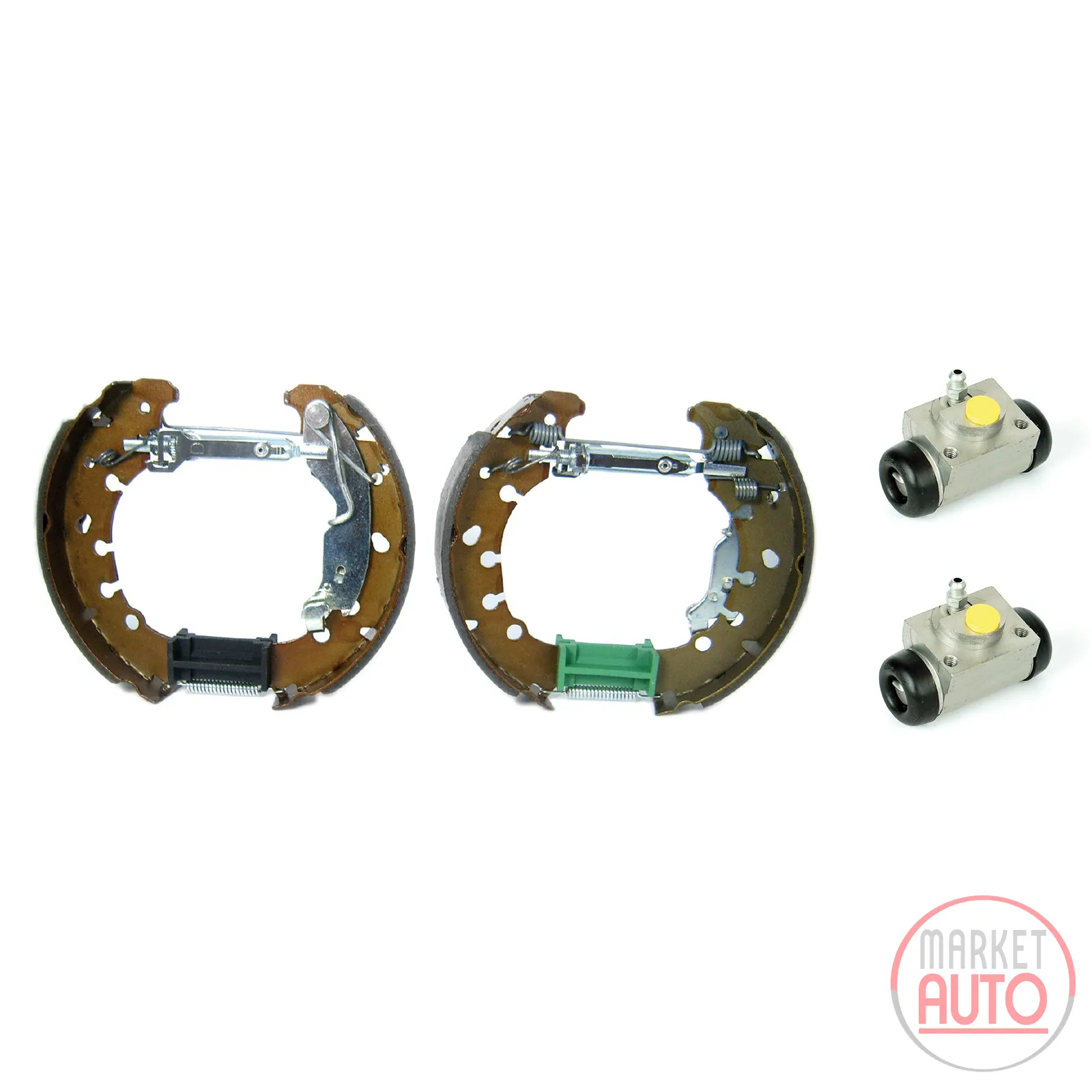 Rear brake shoes (kit) pre-assembled 203 Brembo