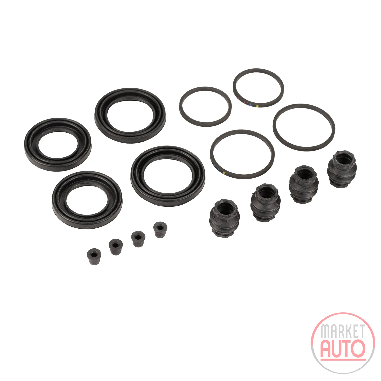 Front brake caliper boot kit
