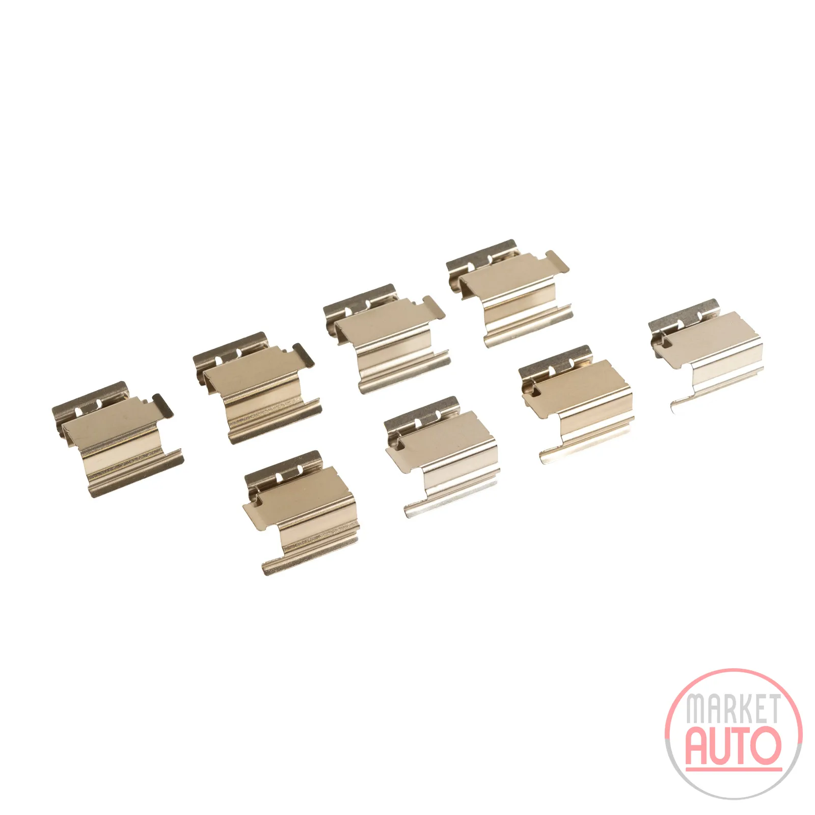 Clamps for brake pads rear 4 pieces