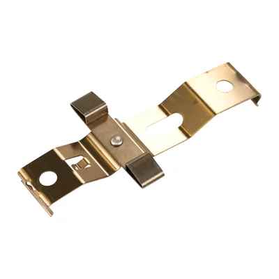 Anti-squeak sheet metal brake front