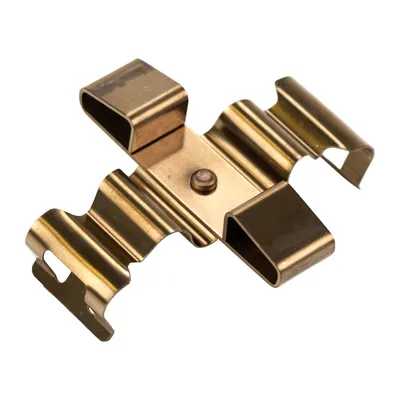 Anti-squeak plate brake rear